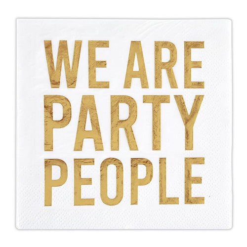 Party People Cocktail Napkin