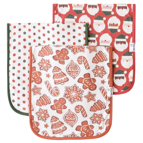 Gingerbread Burp Cloth Set 3PK