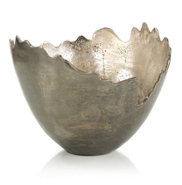 MATTERPORT ALUMINUM SILVER BOWL