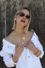 THE NOELE GOLD NECKLACE-MEDIUM