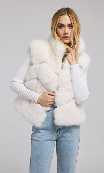 Rosario Faux Fur Vest