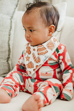 Gingerbread Bandana Bib Set 4PK