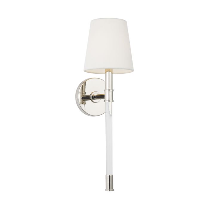 HANOVER SCONCE POLISHED NICKEL