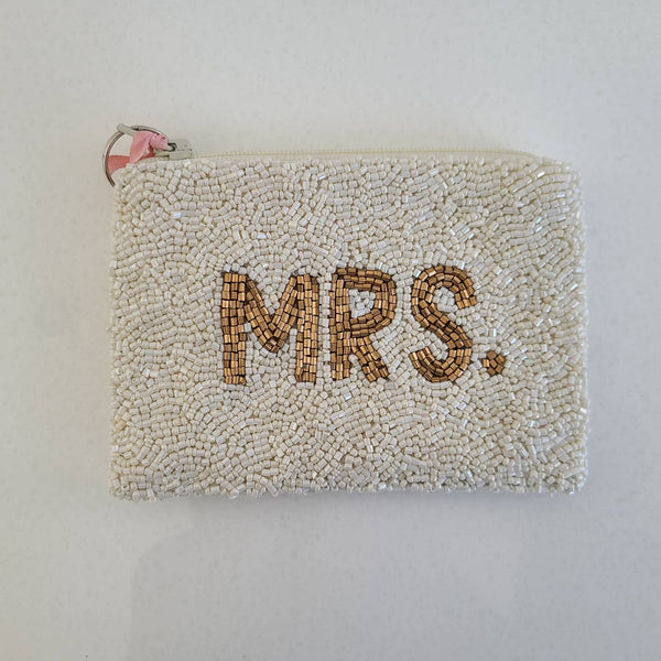 Mrs Ivory Gold Coin Purse