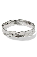 BRUT SILVER STRAP BANGLE