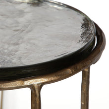 Antique Gold Accent Table