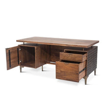 SANTA CRUZ 66" TWO TONED OFFICE DESK