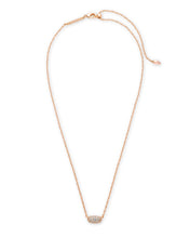 Grayson Crystal Rose Gold CZ Pendant Necklace