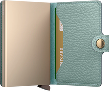 MINIWALLET PEBBLE SEA GREEN