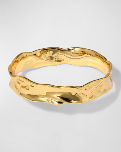 BRUT GOLD STRAP BANGLE