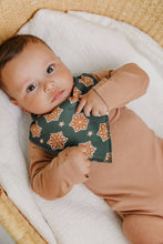 Gingerbread Bandana Bib Set 4PK