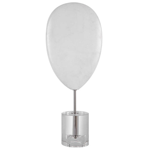 ELLIPSE SCULPTURE-WHITE