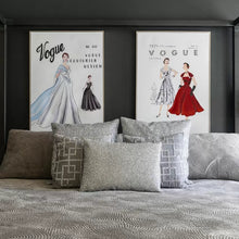 Vogue Gown Rhinestone Wall Art 24x36