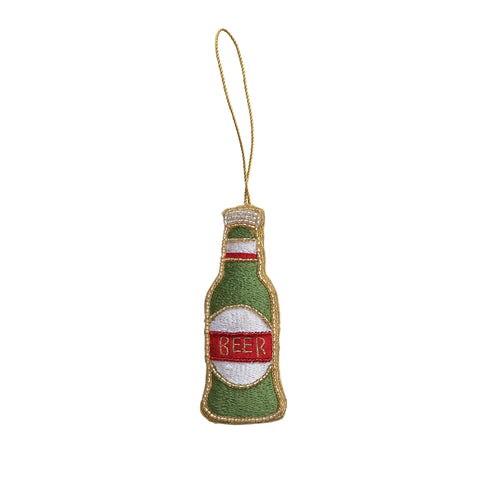 BEER BOTTLE ORNAMENT