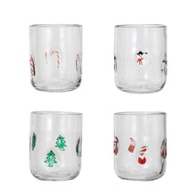 HOLIDAY ICON DRINKING GLASS