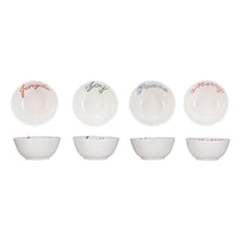 STONEWARE HOLIDAY WORD BOWL