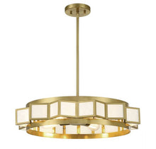 GIDEON 4-LIGHT CHANDELIER, WARM BRASS