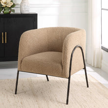 JACOBSEN ACCENT CHAIR, LATTE SHERLING