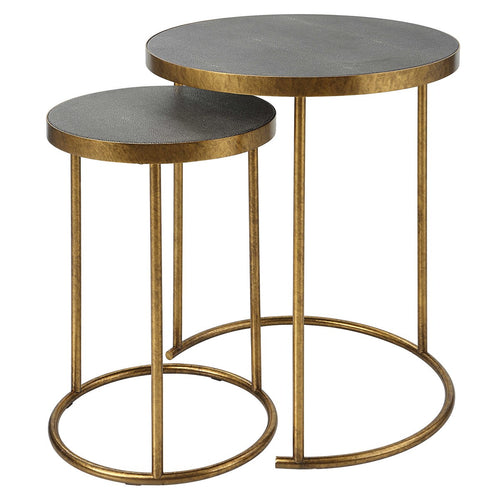 ARGON NESTING TABLES, SET OF 2