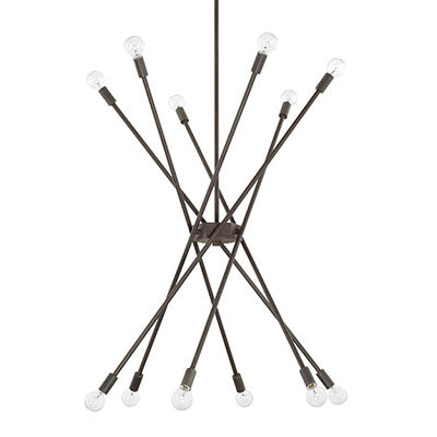 KRIS 12 LIGHT SPUTNIK CHANDELIER