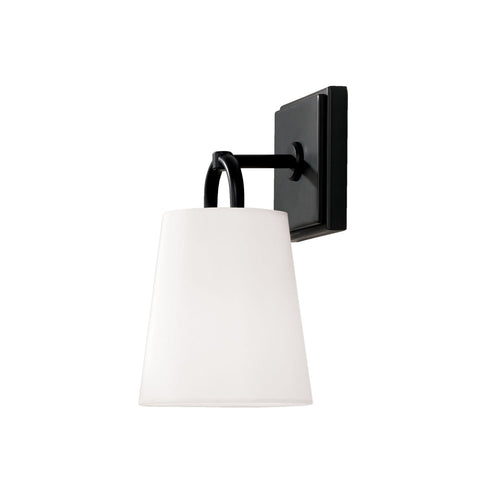 BRODY 1-LIGHT SCONCE, MATTE BLACK