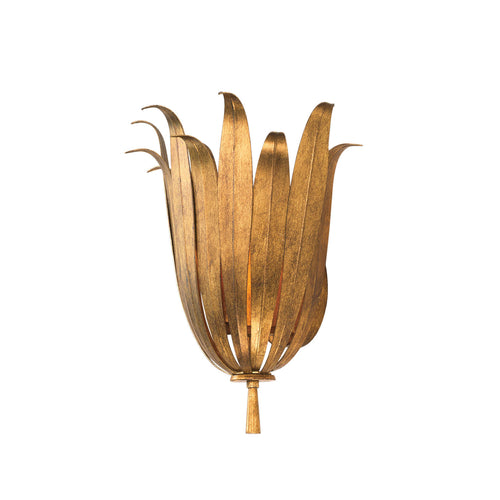 EDEN 1-LIGHT SCONCE, ANTIQUE GOLD