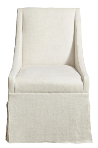 Modern Skirted Chair, Home Furnishings, Laura of Pembroke