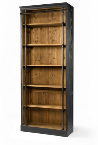 Ivy Bookcase -Matte Black