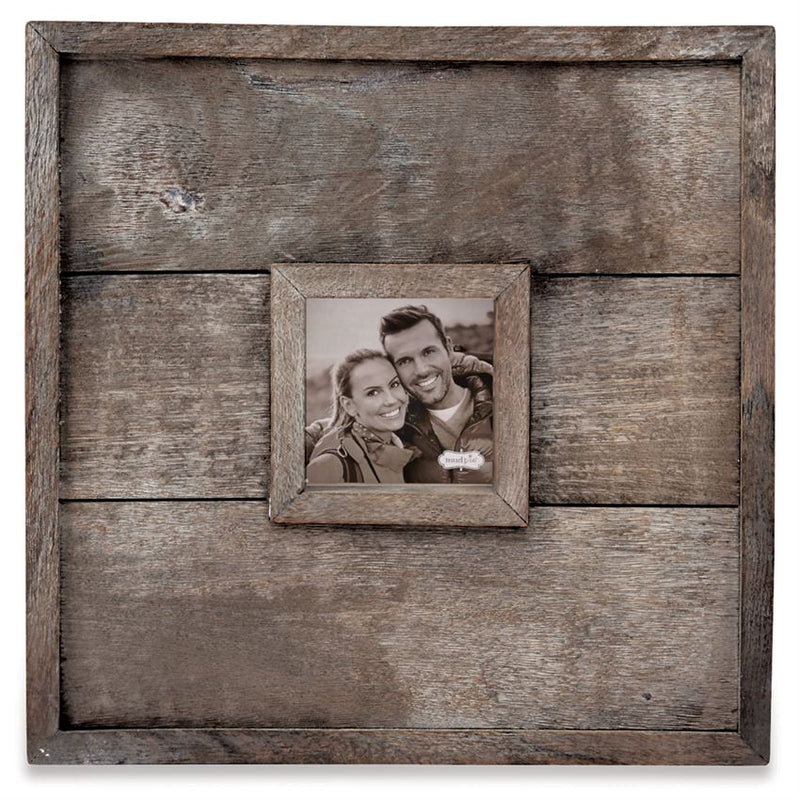 Small Planked Wood Wall Frame  Frames - Ohio Home Accessories +