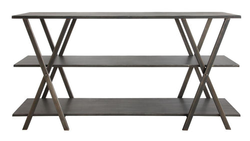 Metal 3-Tiered Console Shelf, Home Furnishings, Laura of Pembroke