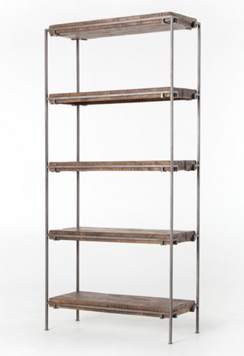 SIMIEN BOOKSHELF-GUNMETAL