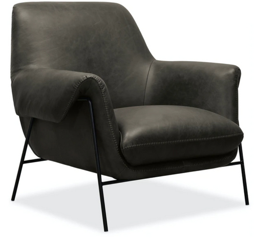 AMBROISE METAL FRAME CLUB CHAIR