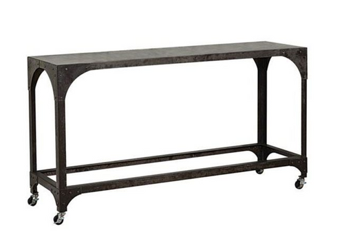 Metal Rolling Table, Home Furnishings, Laura of Pembroke