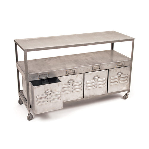 Steel Table, Home Furnishings, Laura of Pembroke