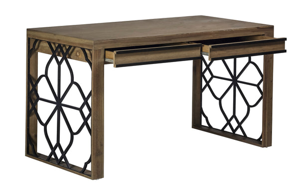 Black Iron Quatrefoil Desk, Home Furnishings, Laura of Pembroke