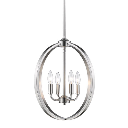 Colson Matte Black Chandelier - Mini