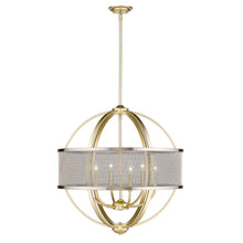 Colson Matte Black Chandelier